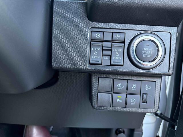 タントファンクロスターボ4WD ディスプレイオーディオ LEDヘッドランプ/フォグランプ オートエアコン/ライト/ハイビーム/電動格納ドアミラー 両側電動スライドドア 運転席・助手席シートヒーター 電動パーキングブレーキ(秋田県)の中古車