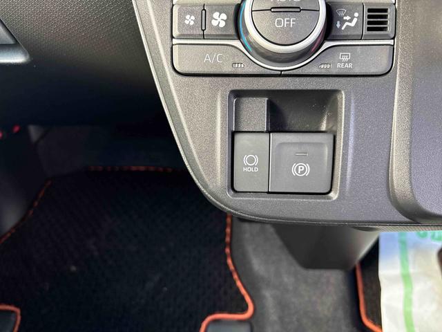 タントファンクロスターボ4WD ディスプレイオーディオ LEDヘッドランプ/フォグランプ オートエアコン/ライト/ハイビーム/電動格納ドアミラー 両側電動スライドドア 運転席・助手席シートヒーター 電動パーキングブレーキ(秋田県)の中古車