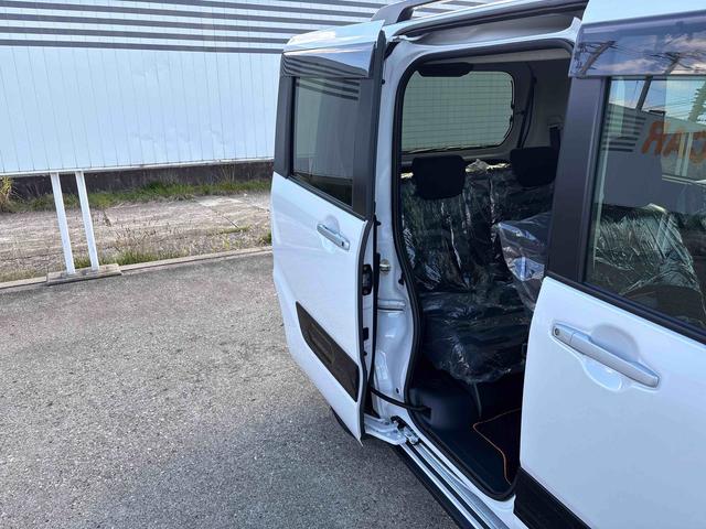 タントファンクロスターボ4WD ディスプレイオーディオ LEDヘッドランプ/フォグランプ オートエアコン/ライト/ハイビーム/電動格納ドアミラー 両側電動スライドドア 運転席・助手席シートヒーター 電動パーキングブレーキ(秋田県)の中古車