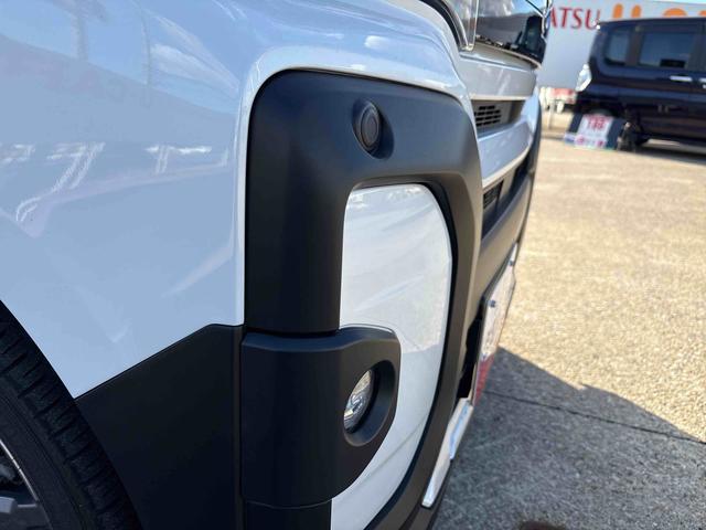 タントファンクロスターボ4WD ディスプレイオーディオ LEDヘッドランプ/フォグランプ オートエアコン/ライト/ハイビーム/電動格納ドアミラー 両側電動スライドドア 運転席・助手席シートヒーター 電動パーキングブレーキ(秋田県)の中古車