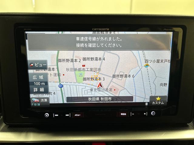 ロッキーＧ４ＷＤ　スマートアシスト（ダイハツ予防安全機能）　オートライト／エアコン　社外ナビ　バックカメラ　純正ＥＴＣ　左右シートヒーター　ステアリングオーディオスイッチ　クルーズコントロール（秋田県）の中古車