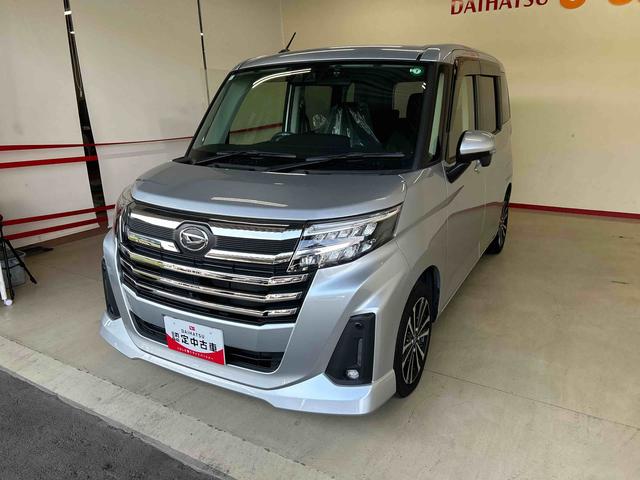 トールカスタムＧ　ターボ２ＷＤ　スマートアシスト（ダイハツ予防安全機能）　クルーズコントロール　オートライト／エアコン　純正ナビ／ドラレコ　パノラマモニター　ＥＴＣ　両側パワースライドドア　ＬＥＤヘッドランプ／フォグランプ（秋田県）の中古車