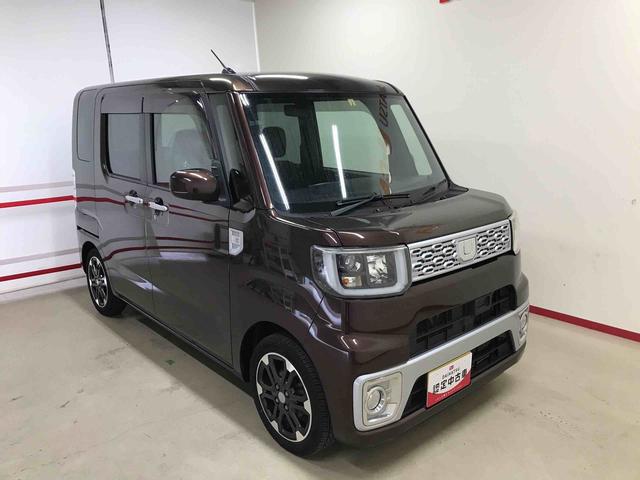 ウェイクＧ　ＳＡ２ＷＤ　スマートアシスト（衝突回避支援）　サイドエアバッグ　オートライト／エアコン　純正ナビ／バックカメラ　ＬＥＤヘッドランプ　ハロゲンフォグランプ　両側パワースライドドア　キーフリーシステム（秋田県）の中古車