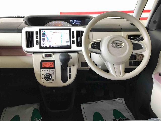 ムーヴキャンバスＸメイクアップリミテッド　ＳＡIII４ＷＤ　スマートアシスト（衝突回避支援）　サイドエアバッグ　オートライト／エアコン　純正ナビ／ドラレコ　パノラマモニター　両側パワースライドドア　キーフリーシステム　チルトステアリング／シートリフター（秋田県）の中古車