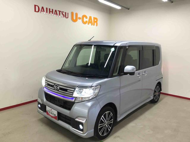 タントカスタムＲＳ２ＷＤ　サイドエアバッグ　オートライト／エアコン　純正ナビ　両側パワースライドドア　ＬＥＤヘッドランプ／フォグランプ（秋田県）の中古車
