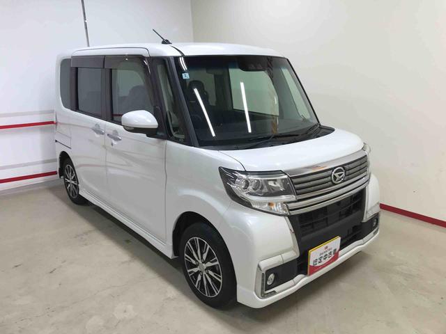 タントカスタムＸ　トップエディションＳＡIII４ＷＤ　スマートアシスト（衝突回避支援）　サイドエアバッグ　オートライト／エアコン　純正ナビ／バックカメラ　ドラレコ　左側パワースライドドア　運転席シートヒーター　チルトステアリング／シートリフター（秋田県）の中古車