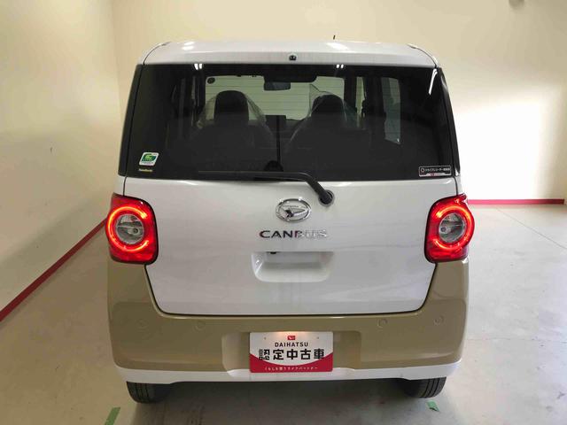 ムーヴキャンバスストライプスＸ４ＷＤ　スマートアシスト（ダイハツ予防安全機能）　オートライト／エアコン　両側パワースライドドア　チルトステアリング／シートリフター（秋田県）の中古車