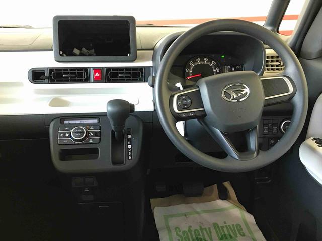 ムーヴキャンバスストライプスＸ４ＷＤ　スマートアシスト（ダイハツ予防安全機能）　オートライト／エアコン　両側パワースライドドア　チルトステアリング／シートリフター（秋田県）の中古車