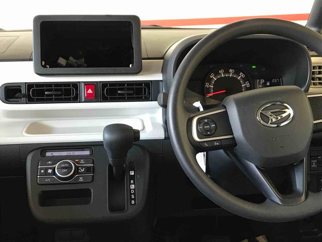 ムーヴキャンバスストライプスＸ４ＷＤ　スマートアシスト（ダイハツ予防安全機能）　オートライト／エアコン　両側パワースライドドア　チルトステアリング／シートリフター（秋田県）の中古車