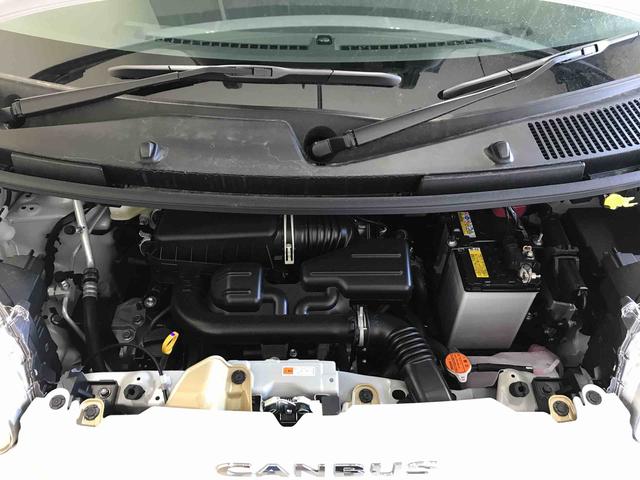 ムーヴキャンバスストライプスＸ４ＷＤ　スマートアシスト（ダイハツ予防安全機能）　オートライト／エアコン　両側パワースライドドア　チルトステアリング／シートリフター（秋田県）の中古車