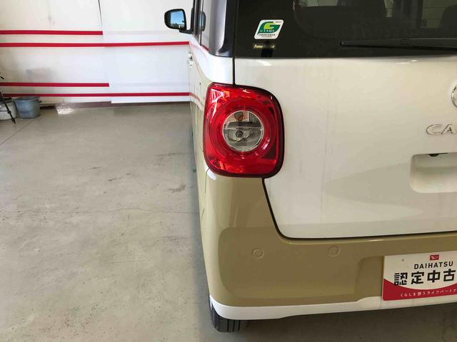 ムーヴキャンバスストライプスＸ４ＷＤ　スマートアシスト（ダイハツ予防安全機能）　オートライト／エアコン　両側パワースライドドア　チルトステアリング／シートリフター（秋田県）の中古車
