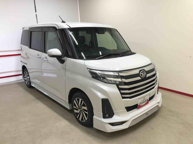 トールカスタムＧ４ＷＤ　スマートアシスト（ダイハツ予防安全機能）　クルーズコントロール　オートライト／エアコン　純正ナビ／バックカメラ　両側パワースライドドア　チルトステアリング／シートリフター（秋田県）の中古車