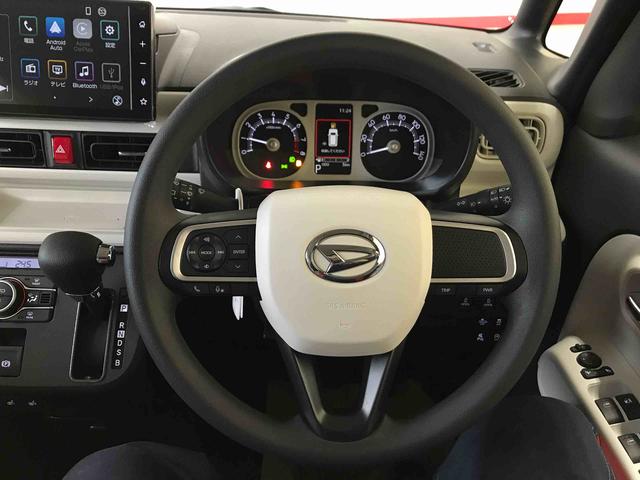 ムーヴキャンバスストライプスＧ４ＷＤ　スマートアシスト（ダイハツ予防安全機能）　サイドエアバッグ　ディスプレーオーディオ　バックカメラ　運転席・助手席シートヒータ　ＬＥＤヘッドランプ／フォグランプ　チルトステアリング／シートリフタ（秋田県）の中古車