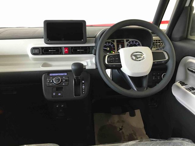 ムーヴキャンバスストライプスＧ４ＷＤ　スマートアシスト（予防安全機能）　サイドエアバック　オートライト／エアコン　バックカメラ　両側パワースライドドア　運転席・助手席シートヒーター　チルトステアリング　シートリフター（秋田県）の中古車