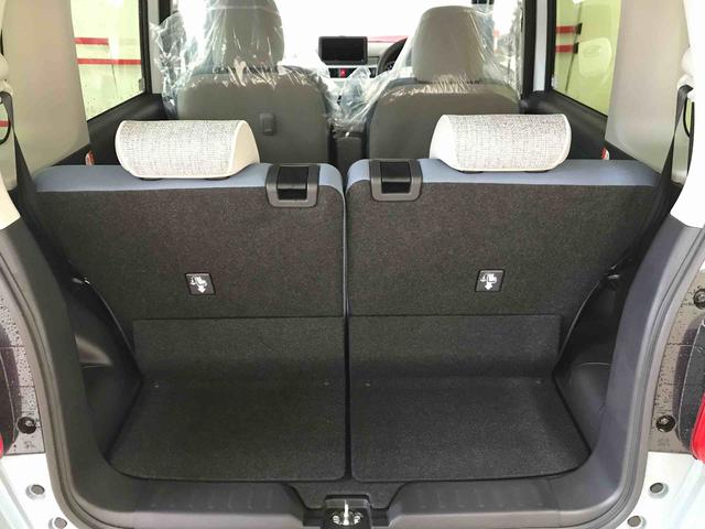 ムーヴキャンバスストライプスＧ４ＷＤ　スマートアシスト（予防安全機能）　サイドエアバック　オートライト／エアコン　バックカメラ　両側パワースライドドア　運転席・助手席シートヒーター　チルトステアリング　シートリフター（秋田県）の中古車
