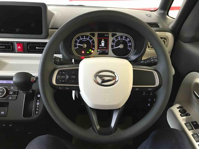 ムーヴキャンバスストライプスＧ４ＷＤ　スマートアシスト（予防安全機能）　サイドエアバック　オートライト／エアコン　バックカメラ　両側パワースライドドア　運転席・助手席シートヒーター　チルトステアリング　シートリフター（秋田県）の中古車