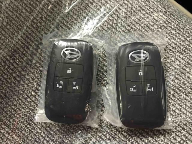 ムーヴキャンバスストライプスＧ４ＷＤ　スマートアシスト（予防安全機能）　サイドエアバック　オートライト／エアコン　バックカメラ　両側パワースライドドア　運転席・助手席シートヒーター　チルトステアリング　シートリフター（秋田県）の中古車