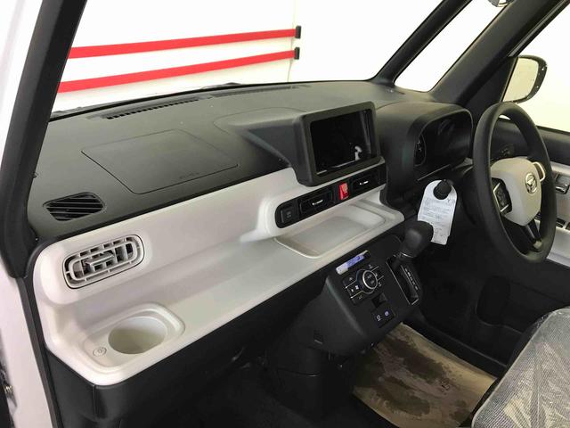 ムーヴキャンバスストライプスＧ４ＷＤ　スマートアシスト（予防安全機能）　サイドエアバック　オートライト／エアコン　バックカメラ　両側パワースライドドア　運転席・助手席シートヒーター　チルトステアリング　シートリフター（秋田県）の中古車