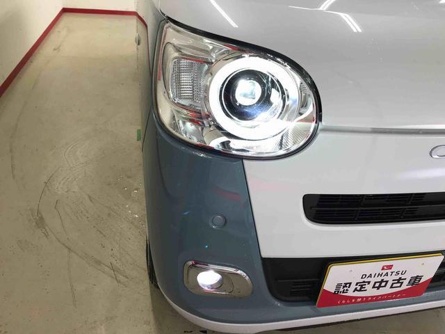 ムーヴキャンバスストライプスＧ４ＷＤ　スマートアシスト（予防安全機能）　サイドエアバック　オートライト／エアコン　バックカメラ　両側パワースライドドア　運転席・助手席シートヒーター　チルトステアリング　シートリフター（秋田県）の中古車