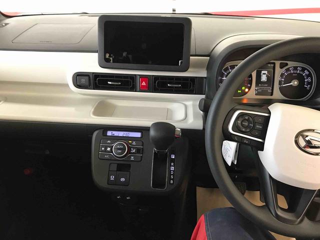 ムーヴキャンバスストライプスＧ４ＷＤ　スマートアシスト（ダイハツ予防安全機能）　サイドエアバッグ　運転席・助手席シートヒーター　バックカメラ　ＬＥＤヘッドランプ／フォグランプ　チルトステアリング／シートリフター（秋田県）の中古車