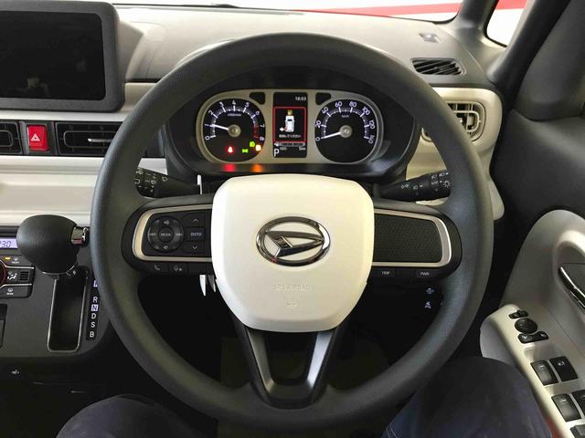 ムーヴキャンバスストライプスＧ４ＷＤ　スマートアシスト（ダイハツ予防安全機能）　サイドエアバッグ　運転席・助手席シートヒーター　バックカメラ　ＬＥＤヘッドランプ／フォグランプ　チルトステアリング／シートリフター（秋田県）の中古車