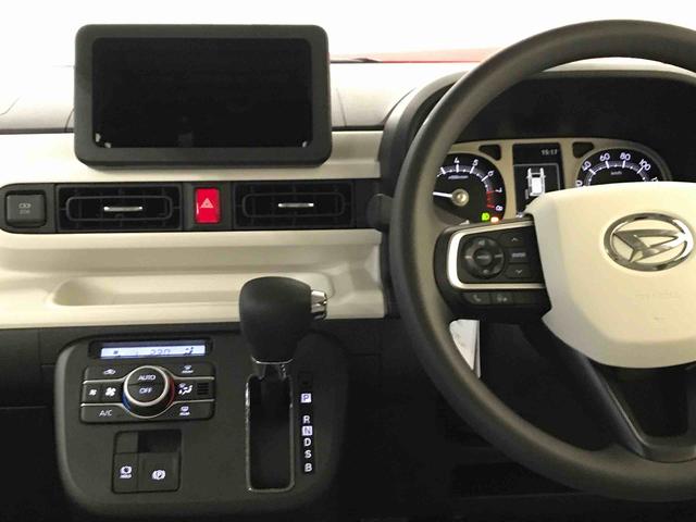 ムーヴキャンバスストライプスＧ４ＷＤ　スマートアシスト（予防安全機能）　サイドエアバック　オートライト／エアコン　左右パワースライドドア　運転席・助手席シートヒーター　チルトステアリング　シートリフタ　保温機能付きカップホルダー（秋田県）の中古車