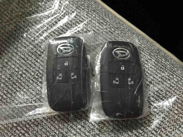 ムーヴキャンバスストライプスＧ４ＷＤ　スマートアシスト（予防安全機能）　サイドエアバック　オートライト／エアコン　左右パワースライドドア　運転席・助手席シートヒーター　チルトステアリング　シートリフタ　保温機能付きカップホルダー（秋田県）の中古車