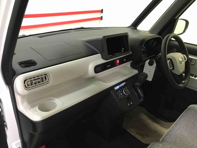 ムーヴキャンバスストライプスＧ４ＷＤ　スマートアシスト（予防安全機能）　サイドエアバック　オートライト／エアコン　左右パワースライドドア　運転席・助手席シートヒーター　チルトステアリング　シートリフタ　保温機能付きカップホルダー（秋田県）の中古車