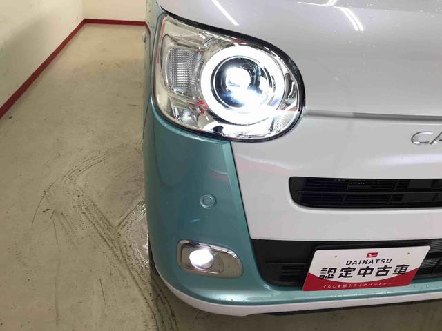 ムーヴキャンバスストライプスＧ４ＷＤ　スマートアシスト（予防安全機能）　サイドエアバック　オートライト／エアコン　左右パワースライドドア　運転席・助手席シートヒーター　チルトステアリング　シートリフタ　保温機能付きカップホルダー（秋田県）の中古車