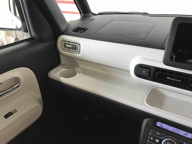 ムーヴキャンバスストライプスＧ４ＷＤ　スマートアシスト（予防安全機能）　サイドエアバック　オートライト／エアコン　両側パワースライドドア　運転席・助手席シートヒーター　チルトステアリング　シートリフタ　保温機能付きカップホルダー（秋田県）の中古車
