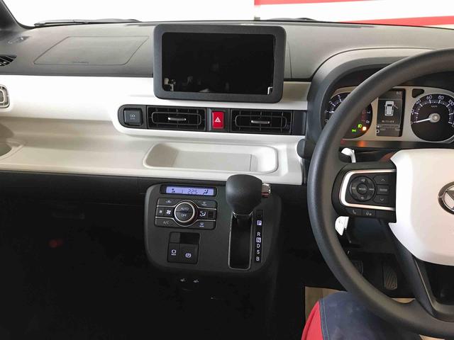 ムーヴキャンバスストライプスＧ４ＷＤ　スマートアシスト（予防安全機能）　サイドエアバック　オートライト／エアコン　両側パワースライドドア　運転席・助手席シートヒーター　チルトステアリング　シートリフタ　保温機能付きカップホルダー（秋田県）の中古車