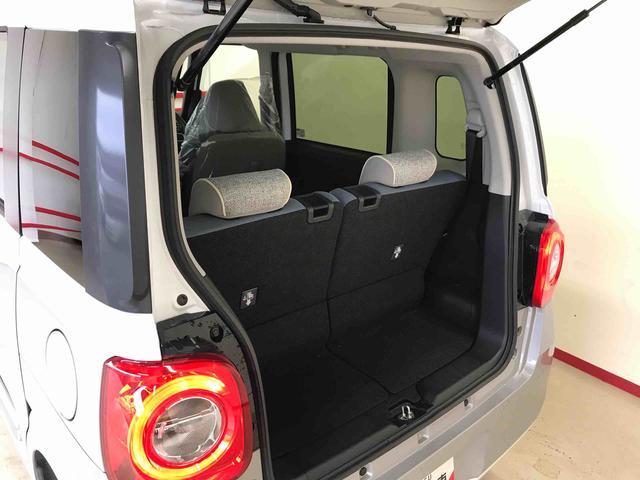 ムーヴキャンバスストライプスＧ４ＷＤ　スマートアシスト（予防安全機能）　サイドエアバック　オートライト／エアコン　両側パワースライドドア　運転席・助手席シートヒーター　チルトステアリング　シートリフタ　保温機能付きカップホルダー（秋田県）の中古車