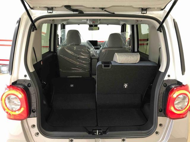 ムーヴキャンバスストライプスＧ４ＷＤ　スマートアシスト（予防安全機能）　サイドエアバック　オートライト／エアコン　両側パワースライドドア　運転席・助手席シートヒーター　チルトステアリング　シートリフタ　保温機能付きカップホルダー（秋田県）の中古車