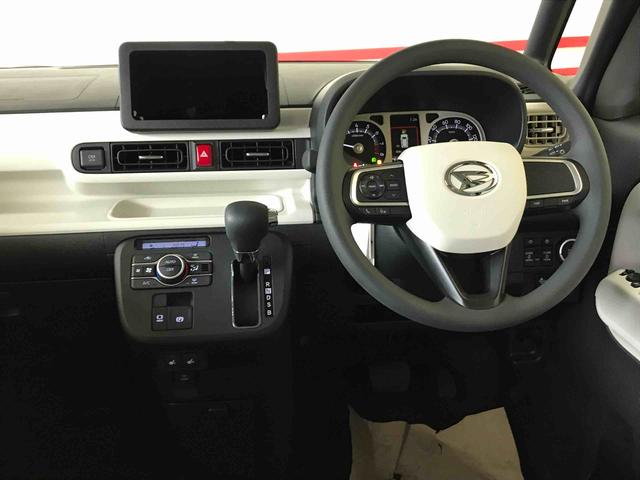 ムーヴキャンバスストライプスＧ４ＷＤ　スマートアシスト（予防安全機能）　サイドエアバック　オートライト／エアコン　両側パワースライドドア　運転席・助手席シートヒーター　チルトステアリング　シートリフタ　保温機能付きカップホルダー（秋田県）の中古車