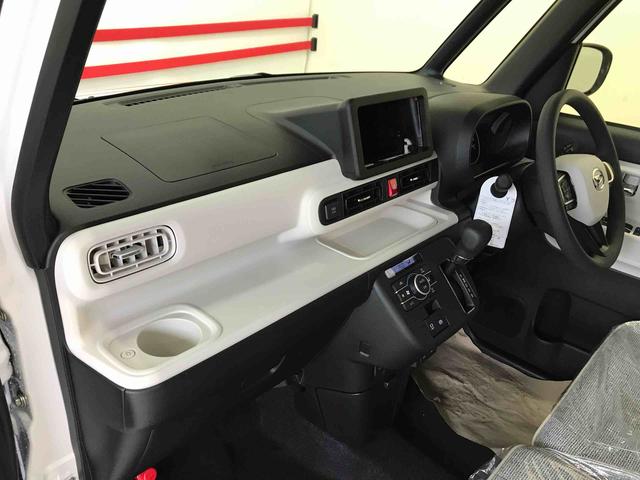 ムーヴキャンバスストライプスＧ４ＷＤ　スマートアシスト（予防安全機能）　サイドエアバック　オートライト／エアコン　両側パワースライドドア　運転席・助手席シートヒーター　チルトステアリング　シートリフタ　保温機能付きカップホルダー（秋田県）の中古車