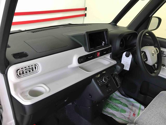 ムーヴキャンバスストライプスＧターボ４ＷＤ　スマートアシスト（ダイハツ予防安全機能）　クルーズコントロール　サイドエアバッグ　運転席・助手席シートヒーター　両側パワースライドドア　ＬＥＤヘッドランプ／フォグランプ　保温機能カップホルダー（秋田県）の中古車