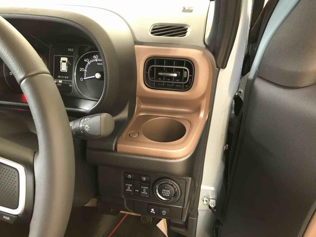 ムーヴキャンバスセオリーＧ２ＷＤ　スマートアシスト（予防安全機能）　サイドエアバック　パノラマカメラ　オートライト／エアコン　両側パワースライドドア　運転席・助手席シートヒーター　保温機能付きカップホルダー（秋田県）の中古車