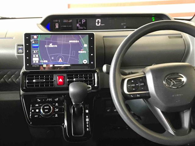 タントカスタムＸセレクション２ＷＤ　スマートアシスト（ダイハツ予防安全機能）　オートライト／エアコン　純正ナビ／バックカメラ　両側パワースライドドア　ＬＥＤヘッドランプ／フォグランプ　チルトステアリング／シートリフター（秋田県）の中古車