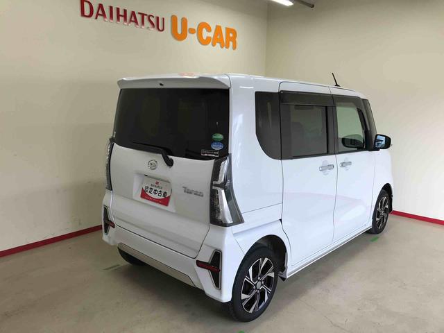 タントカスタムＸ４ＷＤ　スマートアシスト（ダイハツ予防安全機能）　オートライト／エアコン　純正ナビ／バックカメラ　ドラレコ　ＥＴＣ　両側パワースライドドア　チルトステアリング／シートリフター（秋田県）の中古車