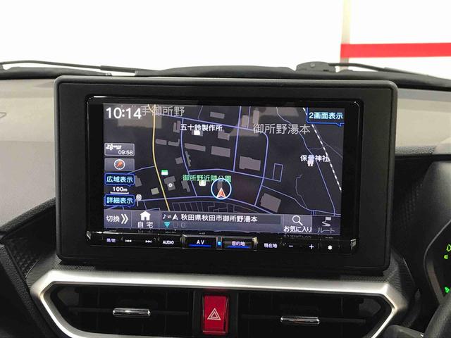 ロッキープレミアムＧ　ＨＥＶ２ＷＤ　スマートアシスト（ダイハツ予防安全機能）　クルーズコントロール　純正ナビ　オートライト／エアコン　運転席・助手席シートヒーター　ＬＥＤヘッドランプ／フォグ　チルトステアリング／シートリフター（秋田県）の中古車