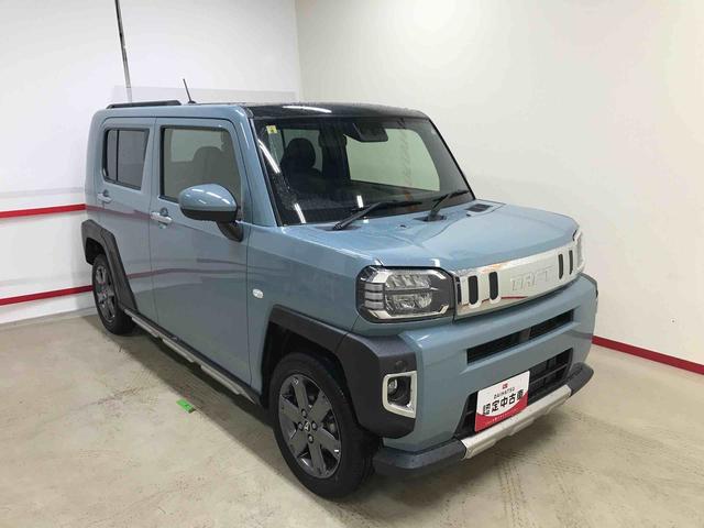 タフトＧ４ＷＤ　スマートアシスト（ダイハツ予防安全機能）　サイドエアバッグ　バックカメラ　オートライト／エアコン　運転席・助手席シートヒーター　チルトステアリング／シートリフター（秋田県）の中古車