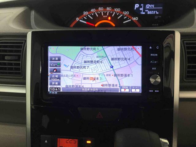 タントＸ　ＳＡII４ＷＤ　スマートアシスト（衝突回避支援）　純正ナビ／バックカメラ　ＥＴＣ　オートライト／エアコン　　左側パワースライドドア（秋田県）の中古車
