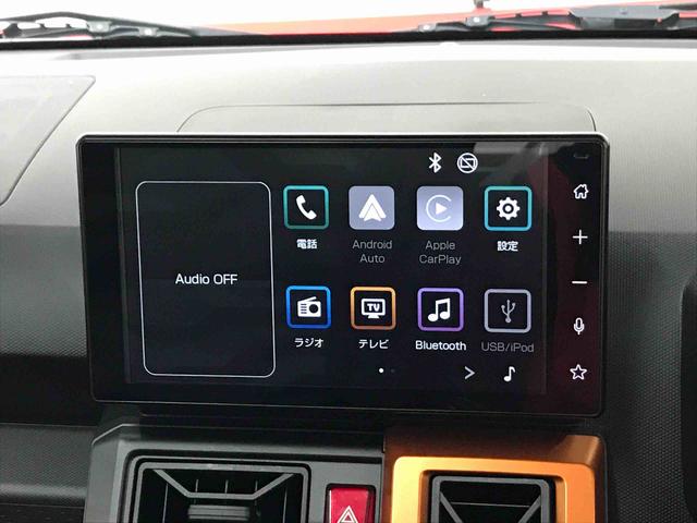 タフトＧターボ４ＷＤ　スマートアシスト（ダイハツ予防安全機能）　サイドエアバッグ　クルーズコントロール　純正ディスプレーオーディオ／バックカメラ　オートライト／エアコン　運転席・助手席シートヒーター（秋田県）の中古車