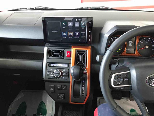 タフトＧターボ４ＷＤ　スマートアシスト（ダイハツ予防安全機能）　サイドエアバッグ　クルーズコントロール　純正ディスプレーオーディオ／バックカメラ　オートライト／エアコン　運転席・助手席シートヒーター（秋田県）の中古車