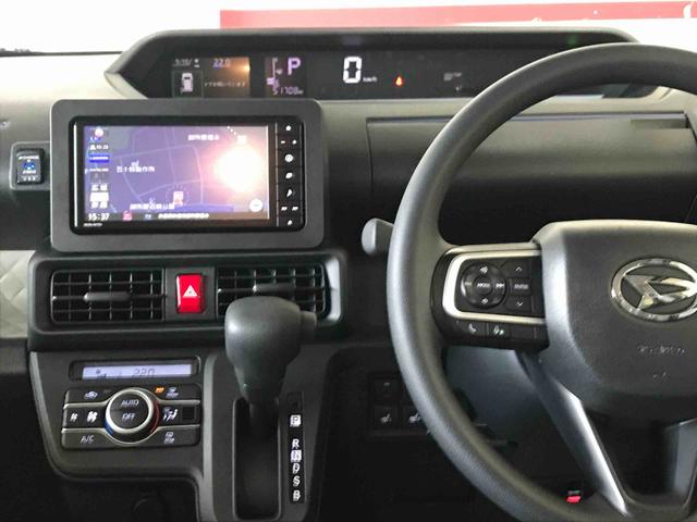 タントＸ４ＷＤ　スマートアシスト（ダイハツ予防安全機能）　純正ナビ／バックカメラ　バックカメラ　ドライブレコーダー　左側パワースライドドア　運転席・助手席シートヒーター　ＬＥＤヘッドランプ／フォグランプ（秋田県）の中古車