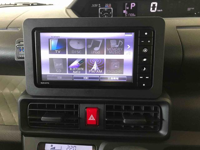 タントＸ４ＷＤ　スマートアシスト（ダイハツ予防安全機能）　純正ナビ／バックカメラ　バックカメラ　ドライブレコーダー　左側パワースライドドア　運転席・助手席シートヒーター　ＬＥＤヘッドランプ／フォグランプ（秋田県）の中古車