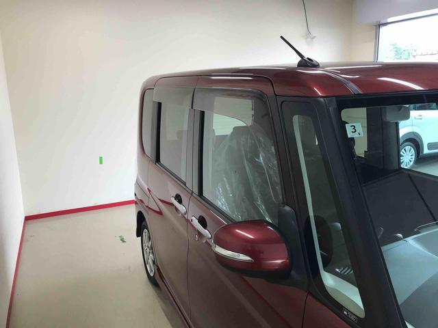タントカスタムＸ　ＳＡ４ＷＤ　純正ナビ　オートエアコン／ライト　ＬＥＤヘッドライト　ハロゲンフォグランプ　助手席側電動スライドドア　ＥＴＣ　電動格納ドアミラー　ＳＲＳサイドエアバック（秋田県）の中古車
