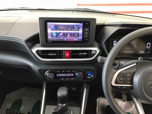 ロッキーＧ４ＷＤ　純正ナビ　オートエアコン／ライト　ＬＥＤヘッドライト／フォグランプ　リヤフォグランプ　運転席・助手席シートヒーター　チルトステアリング　運転席シートリフター　ドライブレコーダー（秋田県）の中古車