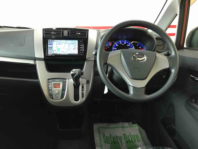 ムーヴカスタム　ＸスマートセレクションＳＡ４ＷＤ　純正ナビ　オートエアコン　ＬＥＤヘッドライト　ハロゲンフォグランプ　キーフリーシステム　チルトステアリング　運転席シートリフター　電動格納ドアミラー　アイドリングストップ（秋田県）の中古車