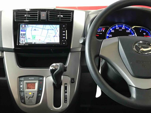 ムーヴカスタム　ＸスマートセレクションＳＡ４ＷＤ　純正ナビ　オートエアコン　ＬＥＤヘッドライト　ハロゲンフォグランプ　キーフリーシステム　チルトステアリング　運転席シートリフター　電動格納ドアミラー　アイドリングストップ（秋田県）の中古車
